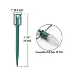 Yescom C7 C9 Christmas Light Clips, Hangers, Stakes, End Caps