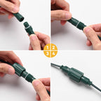 Yescom Splitter Connectors for 110V Mini Christmas String Lights 10Set