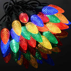 Yescom 100ft Multicolor Outdoor C9 Christmas Light String for Pathway