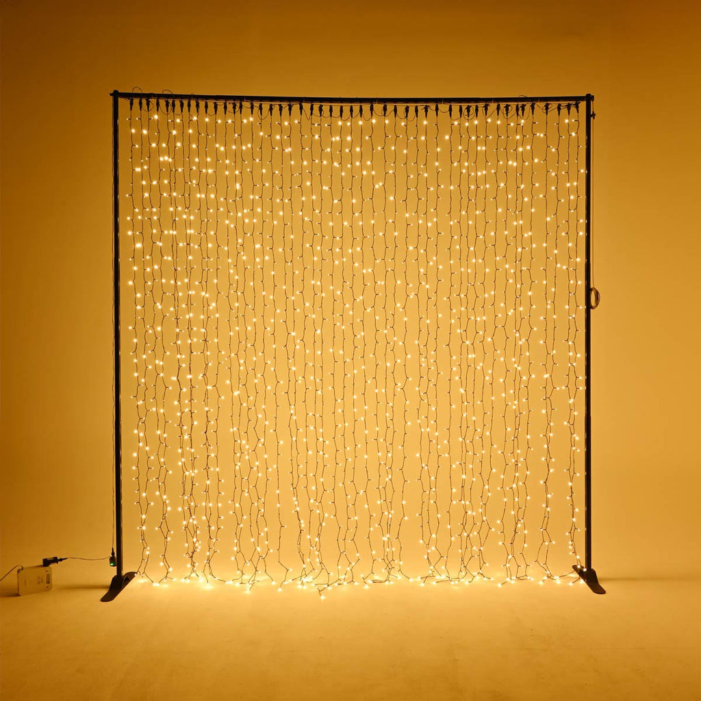 Yescom Commercial Twinkle Curtain String Light 40x10ft (Preorder)