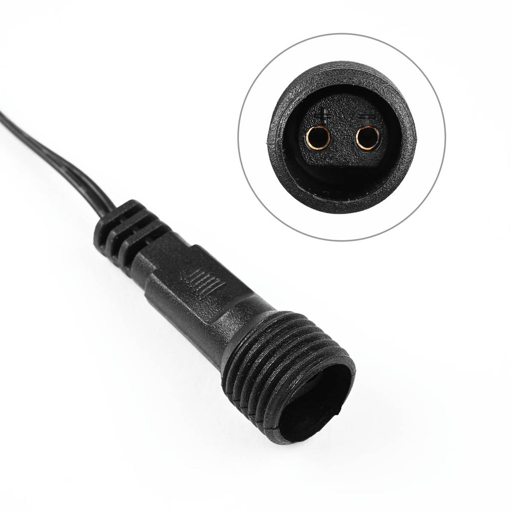 Yescom 20ft Extension Cord for Outdoor String Light