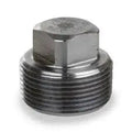 1/2" Black 300 Steel Solid Square Head Fire Plug