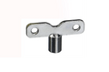1/2" FIP x 3/4" Loose Key Hose for Fire Protection