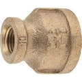 1/2" X 1/4" Lead Free Brass Reducing Coupling