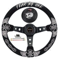 BW Rose Deep Dish Steering Wheel + Short Hub Adapter Kit For Honda Acura