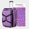 Byootique Dance Competition Rolling Bag with Rack Sports Duffle Bag