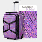 Byootique Dance Competition Rolling Bag with Rack Sports Duffle Bag