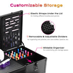 Byootique Makeup Artist Hairstylist Nail Table Workstation (Lefty & Righty)