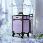 Byootique ForgetMeNot Cosmetology Rolling Case Makeup Case