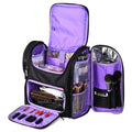 Byootique Pro Artist Makeup Barber Bag Backpack Travel
