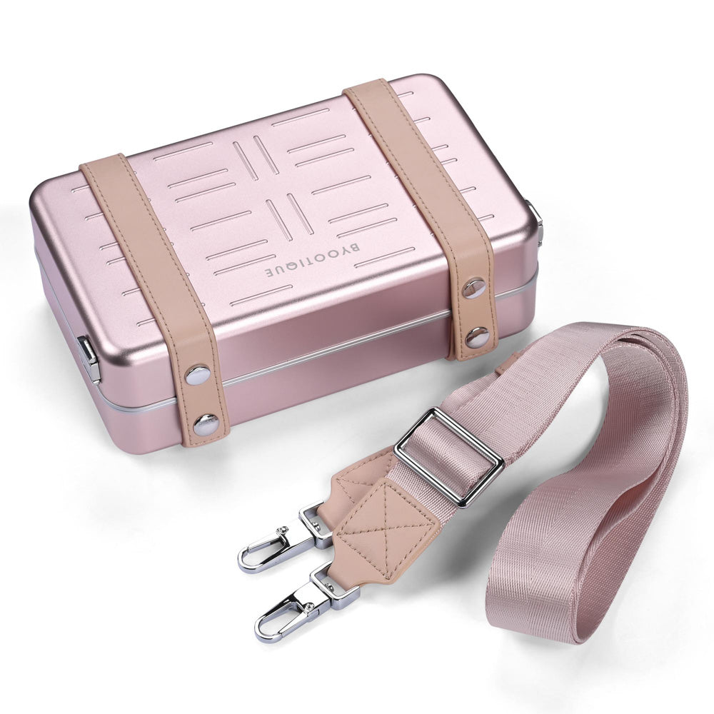 Byootique Mini Crossbody Handbag Hard Shell Snap Closure