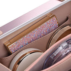 Byootique Mini Crossbody Handbag Hard Shell Snap Closure