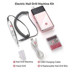 Yescom Electric Nail Drill File Manicure Machine Rechargeable