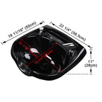 Yescom Vacuum Breaker Shampoo Bowl w/ Gel Neck Rest