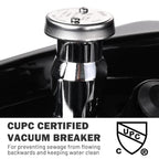 Yescom Vacuum Breaker Shampoo Bowl w/ Gel Neck Rest