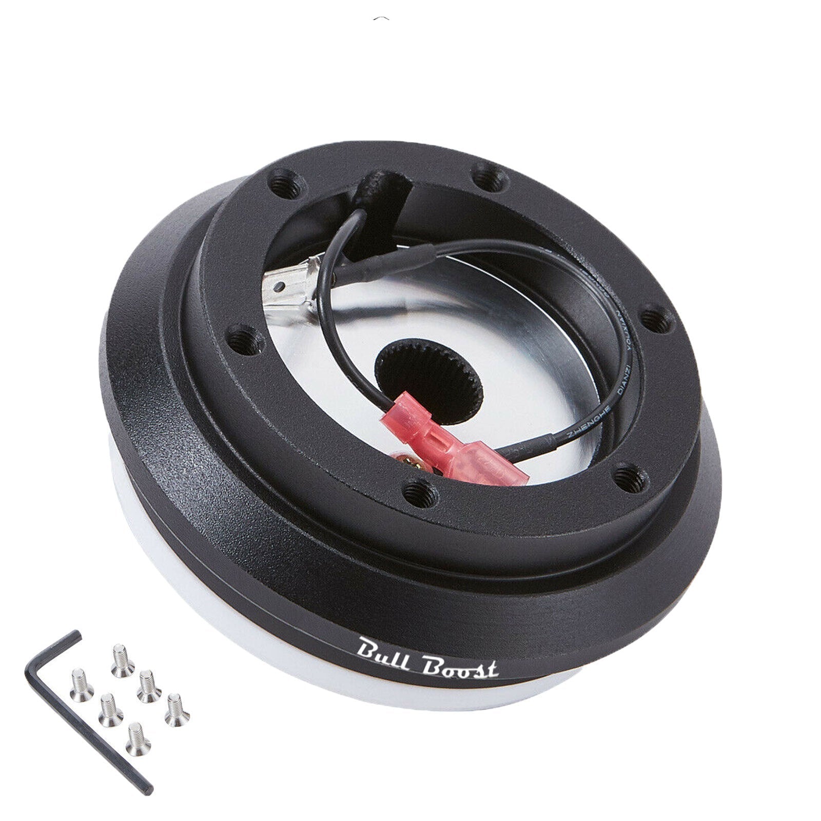350mm Steering Wheel + Short Hub Adapter Kit For Mazda Miata RX-7 RX-8 MX-3 MX-6