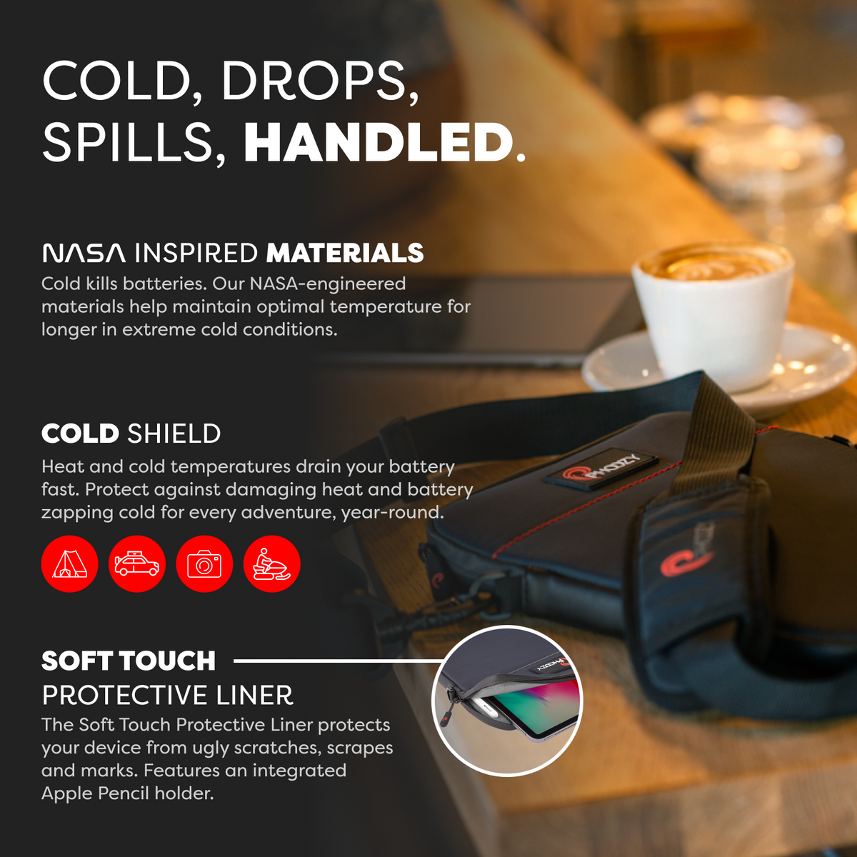 Tablet, Laptop Capsule - Heat & Cold Protection