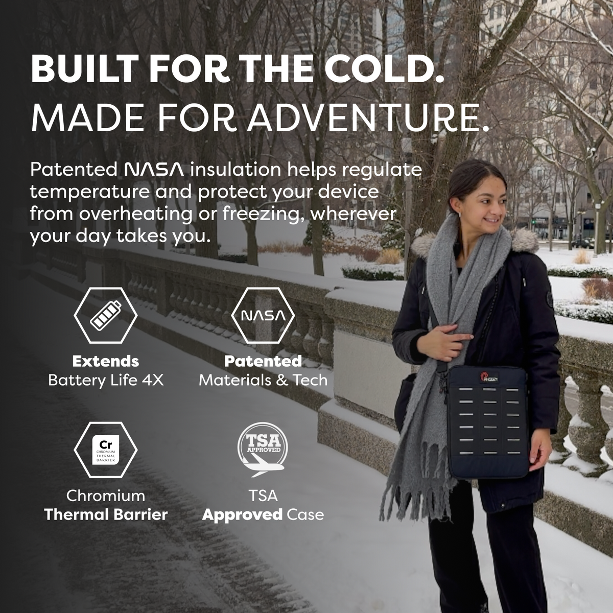 Tablet, Laptop Capsule - Heat & Cold Protection
