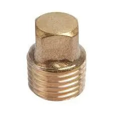 Fire Protection Brass Plug Solid Square Head UL/FM Seal