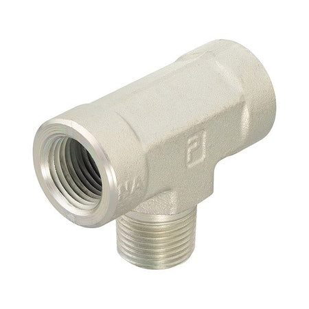 Tee, SS, Thrd 1/4", Thrd 1/4", Thrd 1/4"