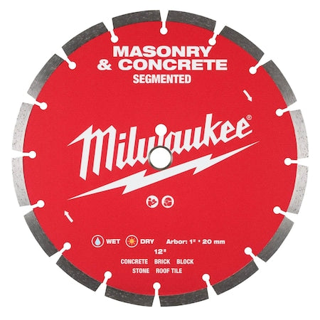 12" Segmented Masonry & Concrete Diamond Blade