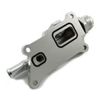 16AN K Series Upper Coolant Housing W Straight Elbow Hose Fitting For K20Z3 K24