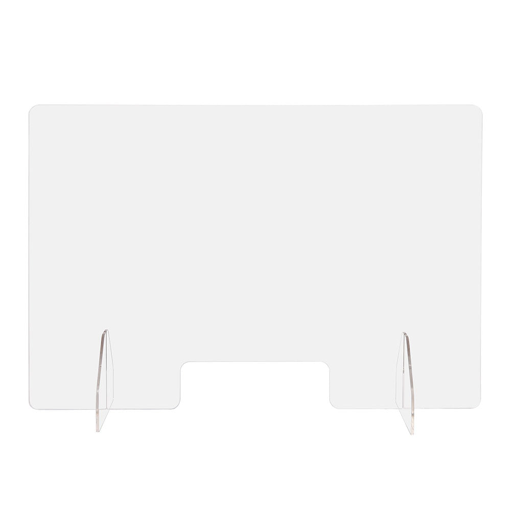 Yescom Sneeze Guards with Window Acrylic Desk Partitions 36x24" 3-Pack