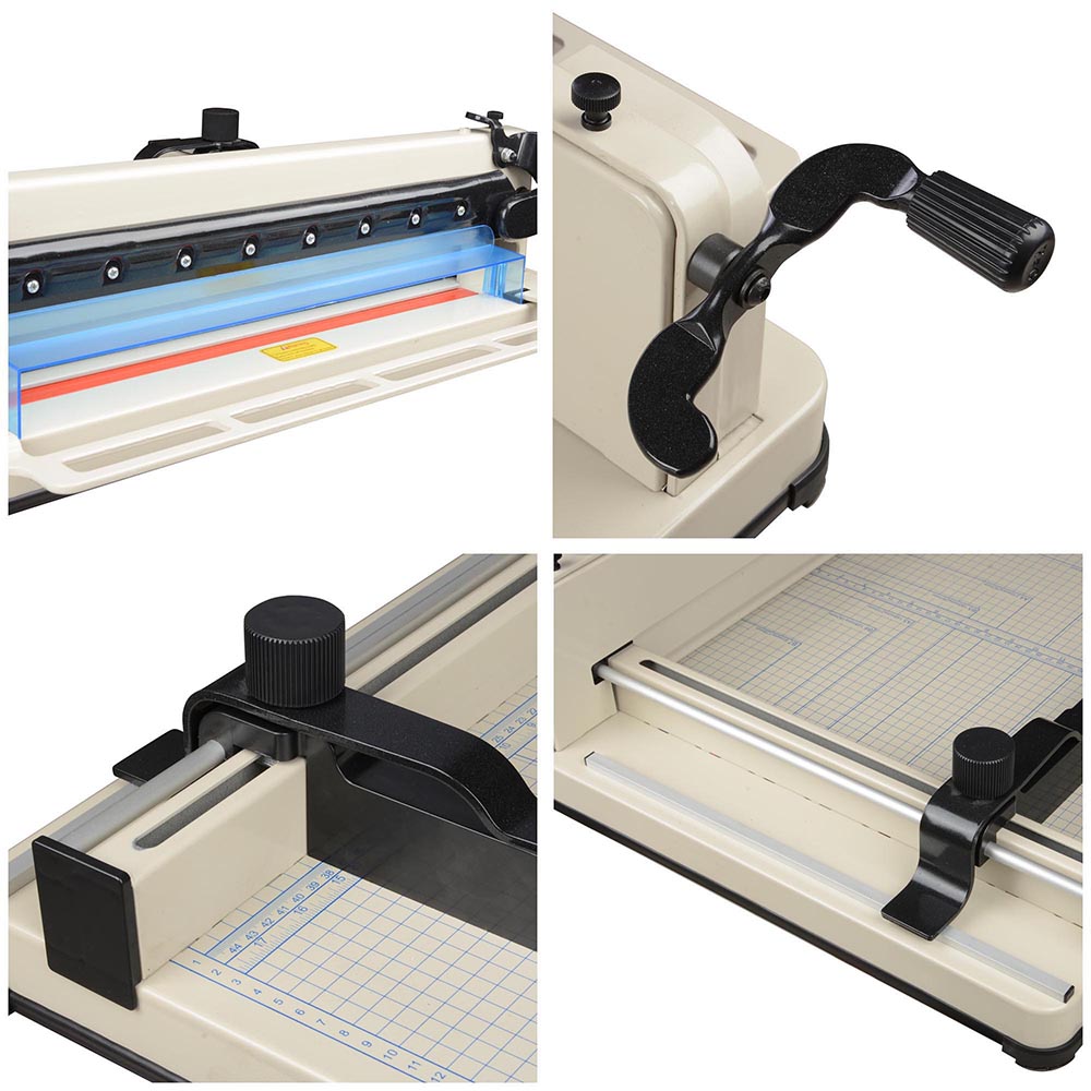 Yescom 17" Heavy Duty Stack Paper Cutter Trimmer A3