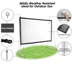 InstaHibit Outdoor Portable Projection Screen w/ Stand 16:9 120"
