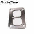 T4 Turbo Manifold Inlet Flange Gasket Twinscroll Divided 304 Stainless Steel