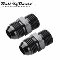 For Oil Catch Can Tank 2-Port -AN6 x M16*1.5 (Fittings) AN6 / 2x Pieces