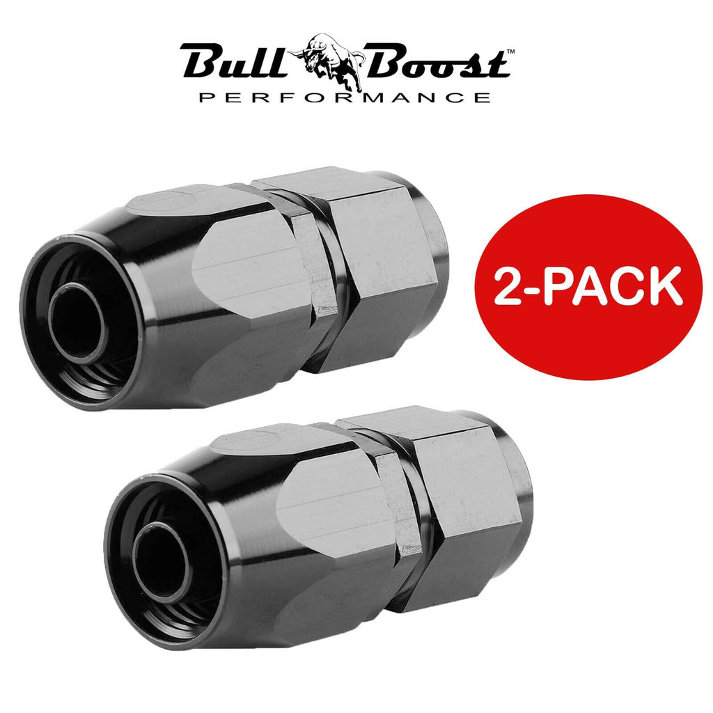 AN8 8AN Straight Swivel Hose End Fitting Adapter Performance QUALITY 2-PACK*