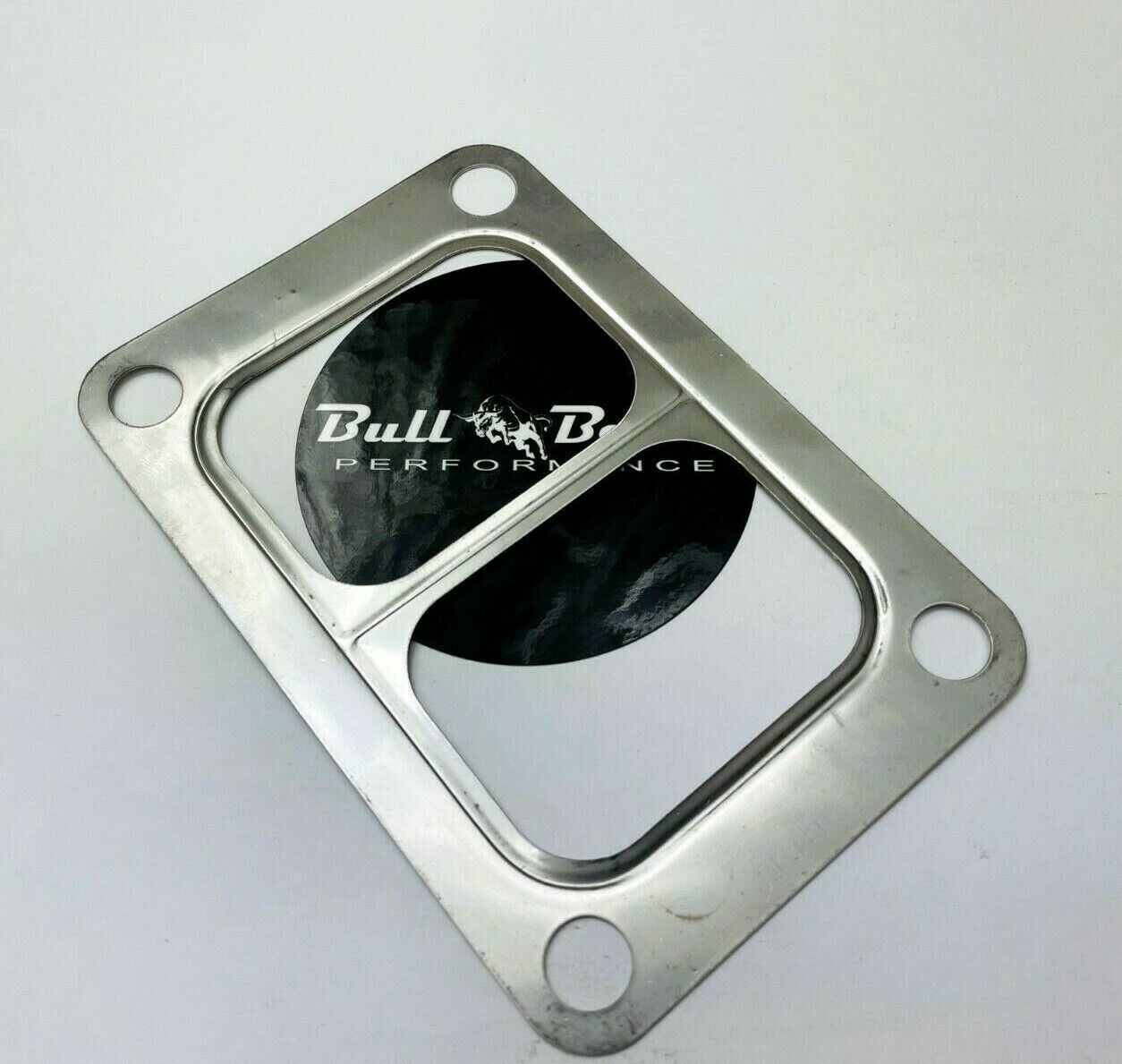 T6 Turbo Manifold Inlet Flange Gasket Twinscroll Divided 304 Stainless Steel