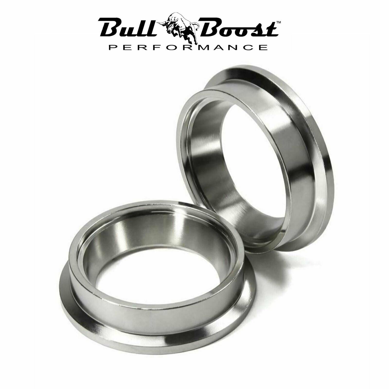 44mm Wastegate Flange Set TiAL MV-R MVR Inlet + Outlet Vband Insert Clamp Ring