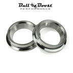44mm Wastegate Flange Set TiAL MV-R MVR Inlet + Outlet Vband Insert Clamp Ring