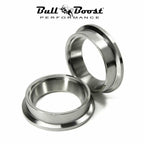44mm Wastegate Flange Set MV-R MVR Inlet + Outlet insert Clamp Ring for V-Band