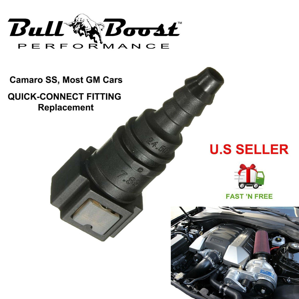 LS LS1 SS Fuel Rail Quick Connect Fitting - Line Adapter 3/8” iD to 3/8" Tube