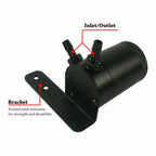 Universal Performance Oil Catch Can  2 Port -10AN + Mounting Bracket Kit