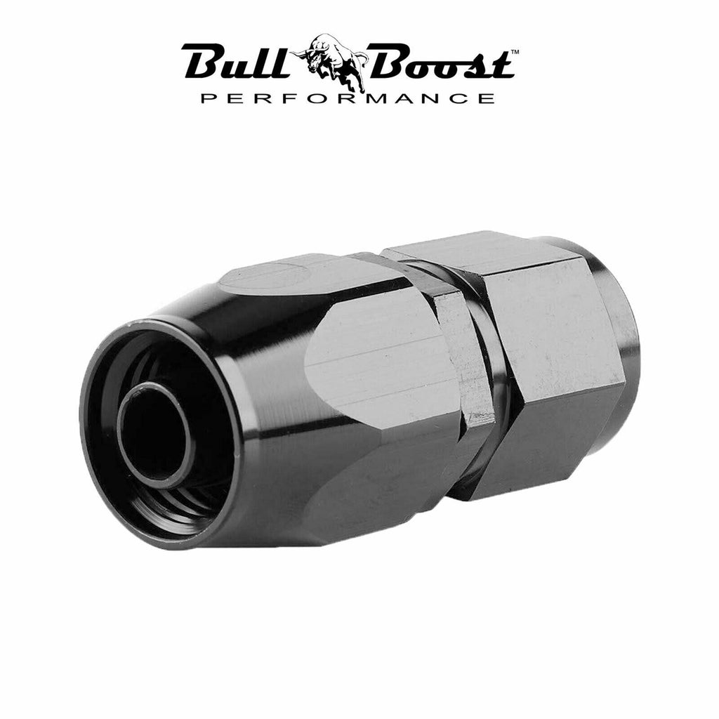 10 AN Straight Billet Swivel Seal Braided Steel Hose End Fitting Oil/Fuel/Water