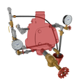 Rod Clapper Arm Dry Valve for Fire Protection Systems