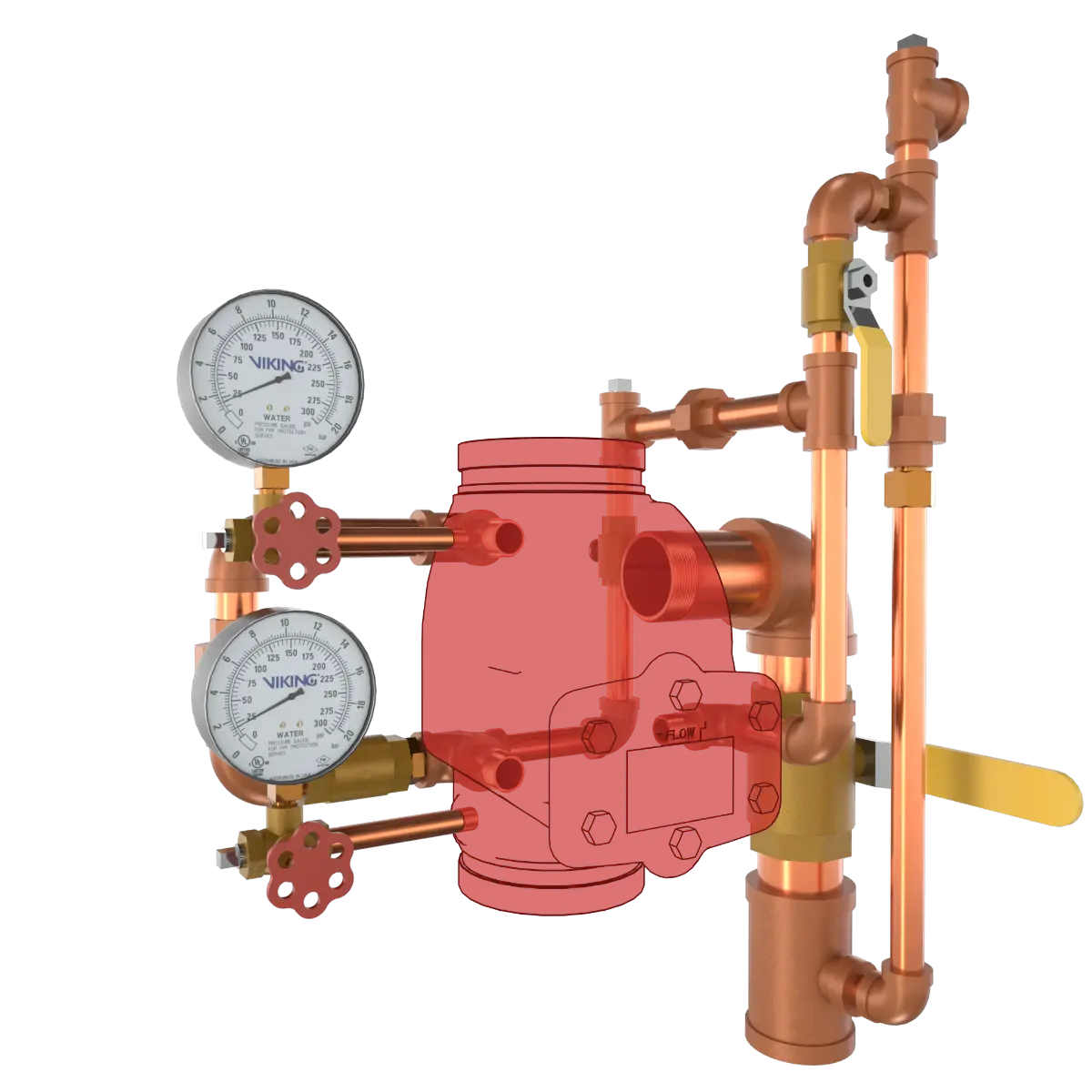 Needle Valve Package Replacement for Viking Systems