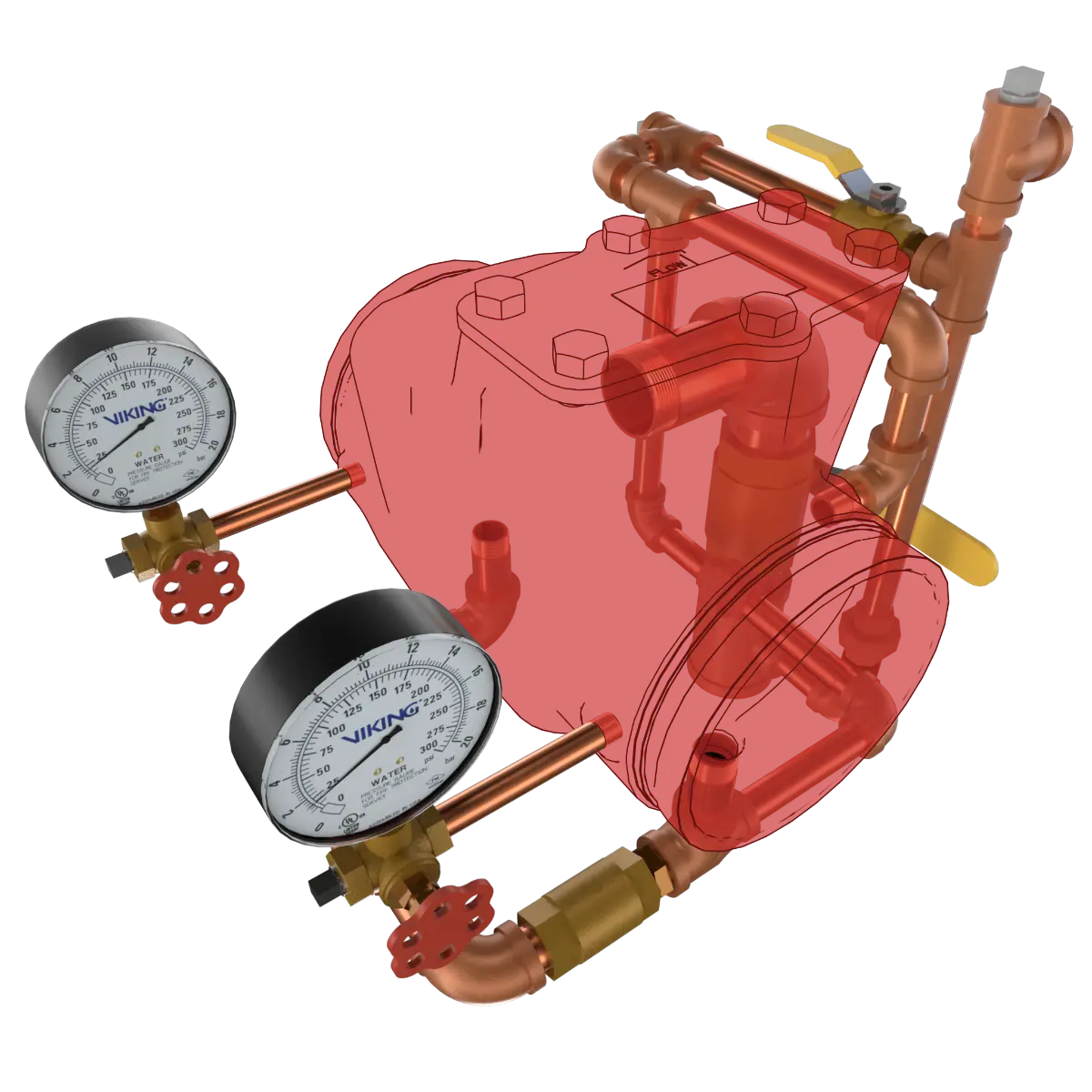 OSY Valve 4" GG UL FM Firekin for Reliable Protection
