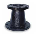 8" X 6" Black Cast Iron Flanged Reducer for Fire Safety