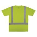 Hi-Vis Shirt,3XL,Lime,Short Sleeve