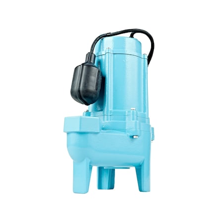 Sewage Ejector Pump, 20ft, 0.75hp, 115V AC