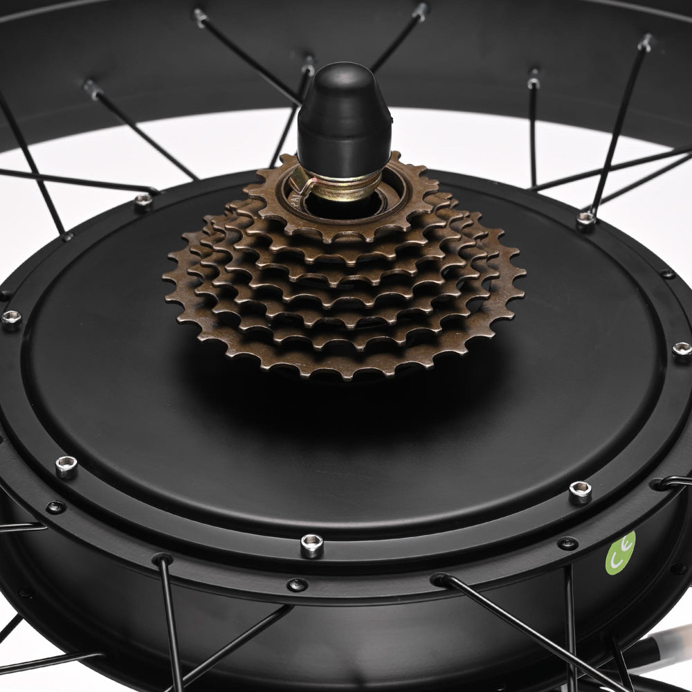Yescom 26" Electric Bicycle Motor Rear Wheel Fat Tire Kit 48v 1000w