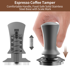 58mm Espresso Coffee Tamper with Adjustable Depth & Constant Pressure