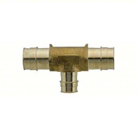 Tee, Brass, Barbed3/4in, 3/4in, 1in