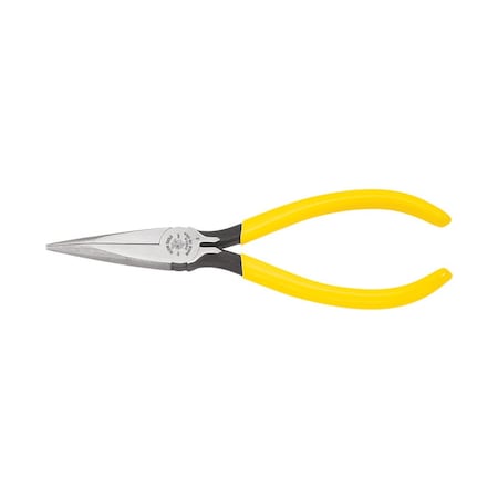 6 5/8 in D301 Needle Nose Plier Plastic Dipped Handle