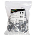 Contractor Bag,1/2"W,1 1/4"ID,PK25